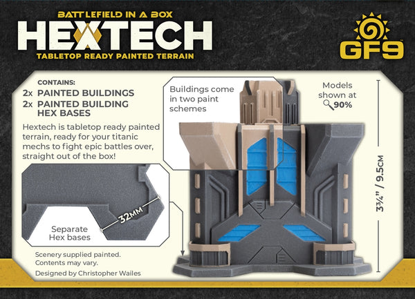 Battlefield in a Box: Hextech - Trinity City - Corporate Office (x2)
