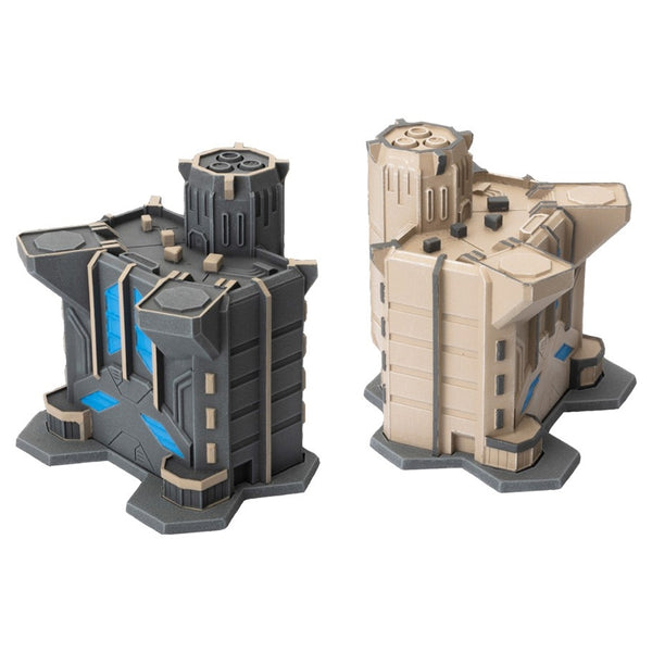 Battlefield in a Box: Hextech - Trinity City - Corporate Office (x2)