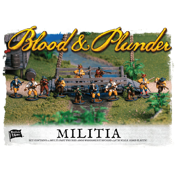 Blood & Plunder: Plastic Militia Unit Box