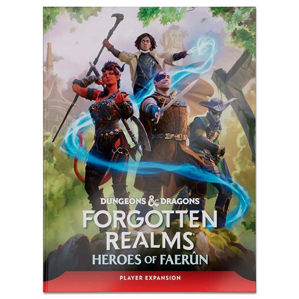 Dungeons & Dragons RPG: Forgotten Realms - Heroes of Faerun Hard Cover (presale)