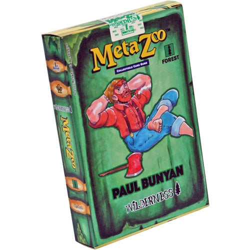 MetaZoo TCG: Wilderness Theme Deck - Paul Bunyan - Forest