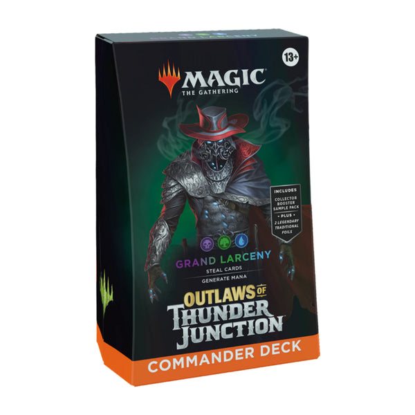 MtG: Outlaws of Thunder Junction Commander Deck Display - Grand Larceny