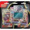Pokemon TCG: Mega Evolution 02 - Phantasmal Flames Three-Booster Blister (Weavile) (presale)