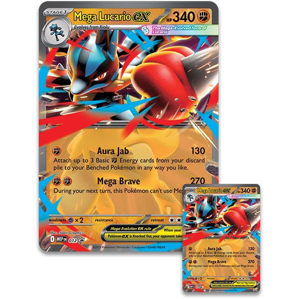 Pokemon TCG: Mega Lucario ex Figure Collection (presale)