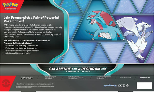 Pokemon TCG: Salamence ex & Reshiram ex Premium Collection