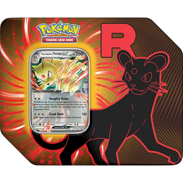 Pokemon TCG: Team Rocket Tin - Persian ex
