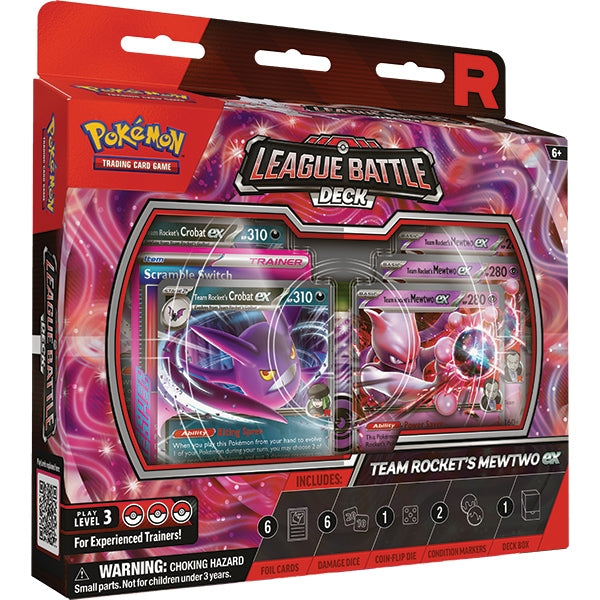 Pokemon TCG: Team Rocket's Mewtwo ex League Battle Deck (presale)