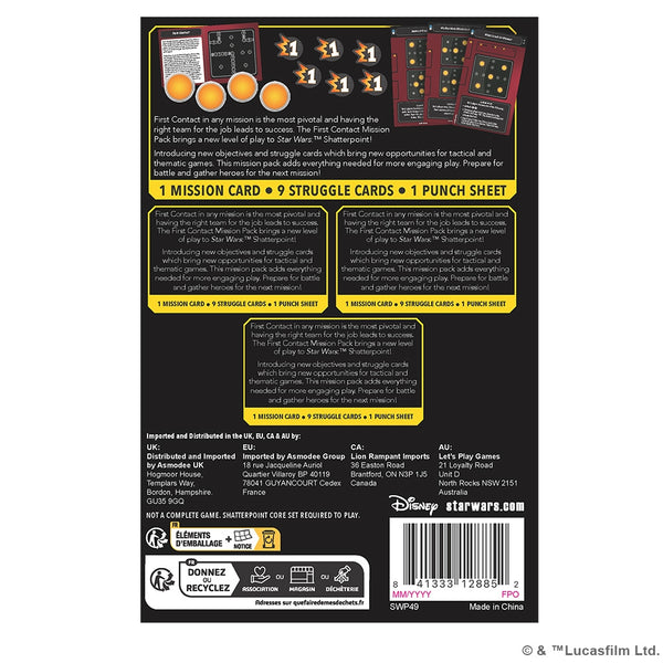 Star Wars: Shatterpoint - First Contact Mission Pack