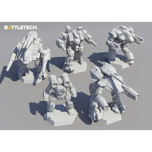 Battletech: Clan Heavy Star Miniatures Pack