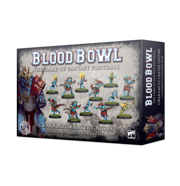 Blood Bowl: Lizardmen Team - Gwaka'Moli Crater Gators